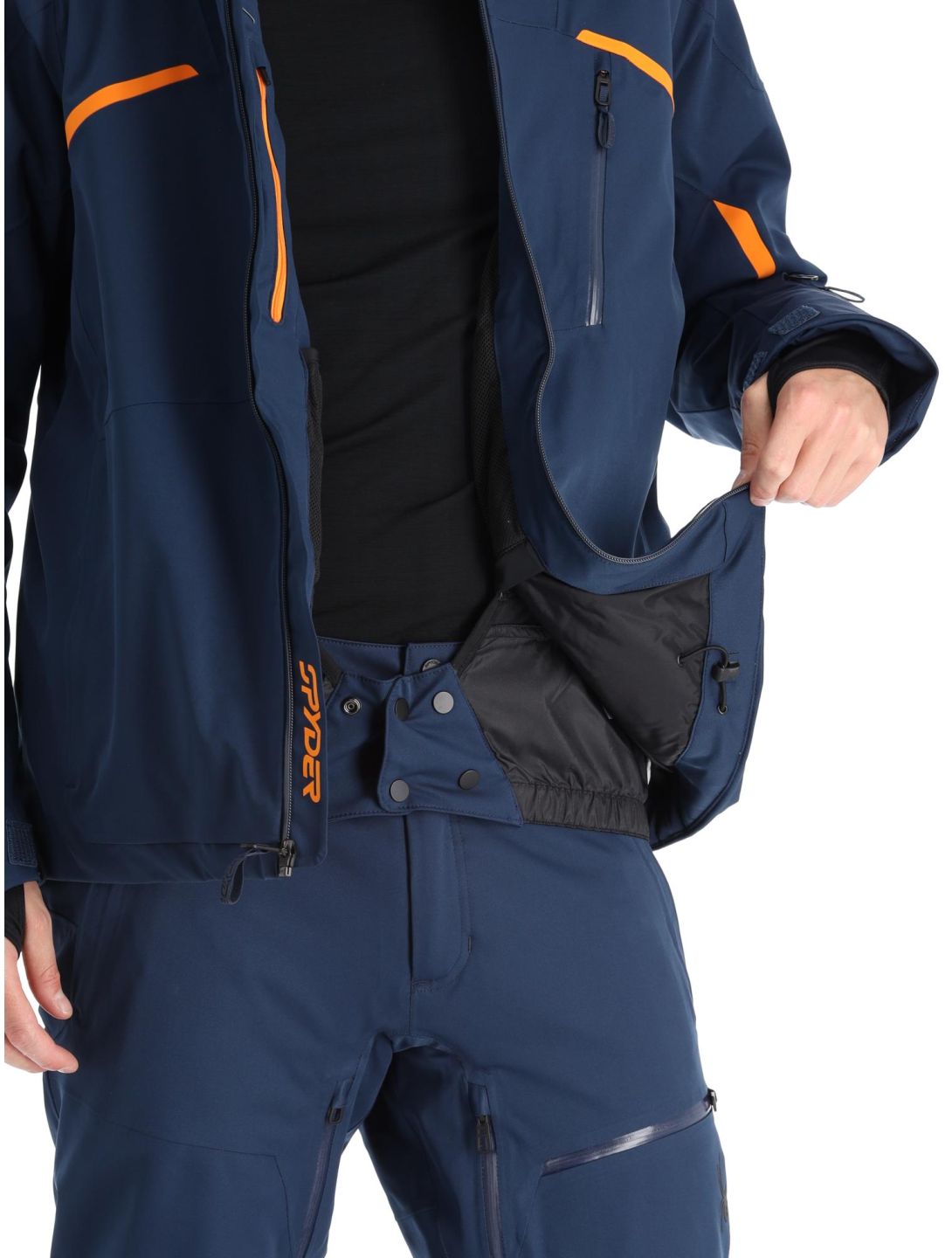 Spyder, Leader giacca sci uomo True Navy blu 