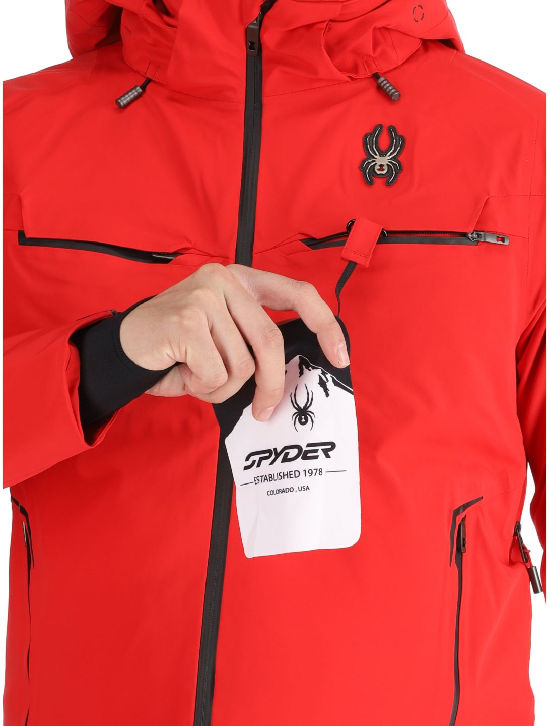 Spyder, Monterosa giacca sci uomo Spyder Red rosso 