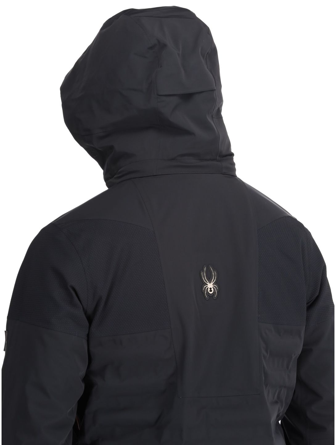 Spyder, Pinnacle giacca sci uomo Black nero 