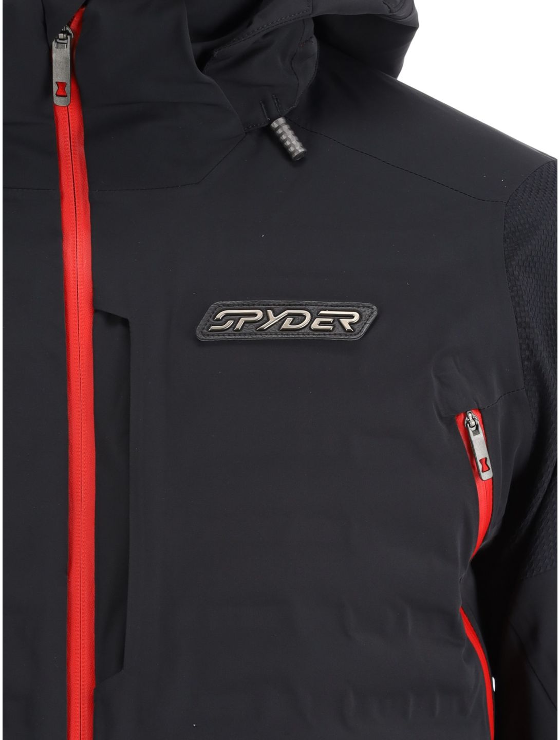 Spyder, Pinnacle giacca sci uomo Black nero 