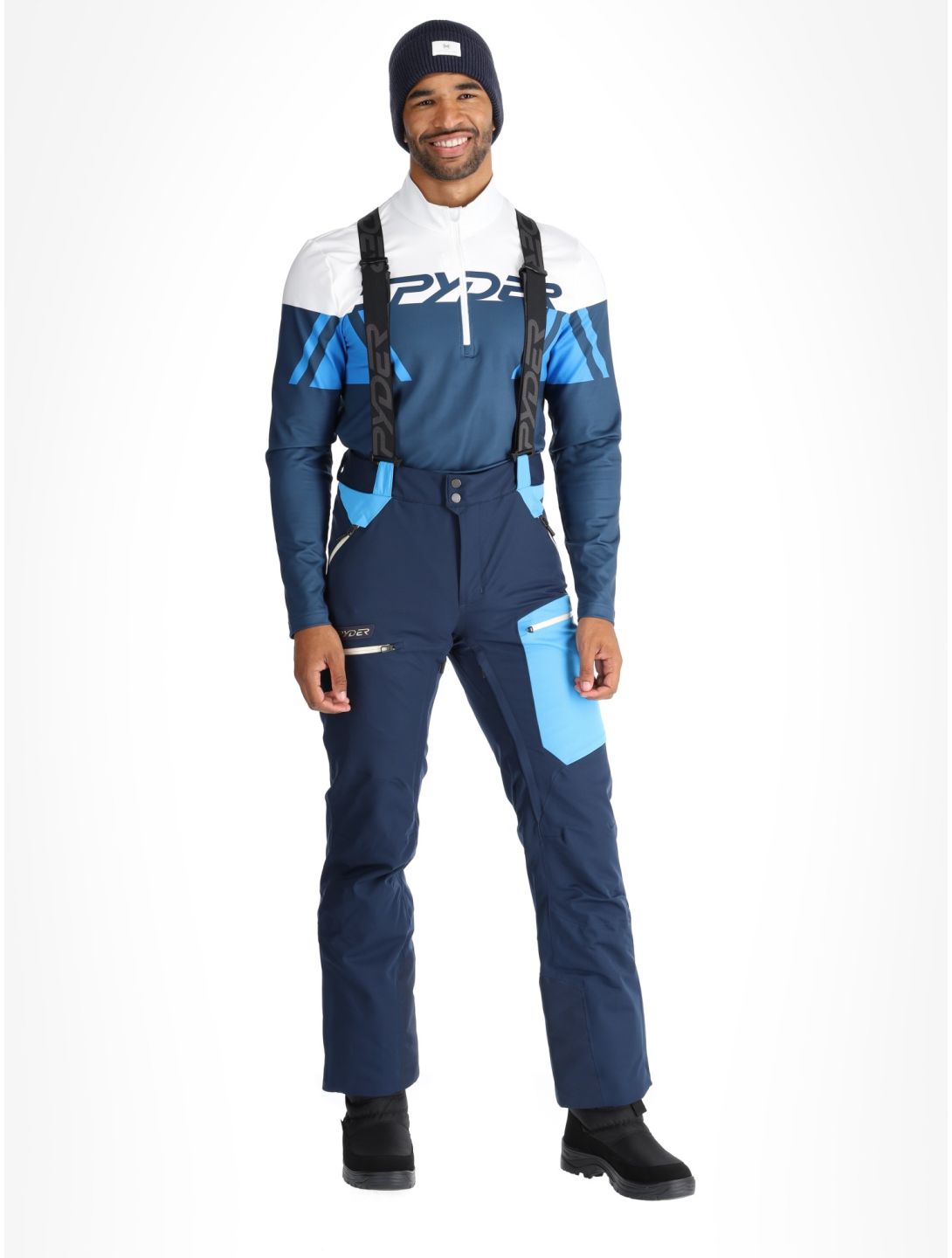 Spyder, Propulsion pantaloni da sci uomo True Navy blu 