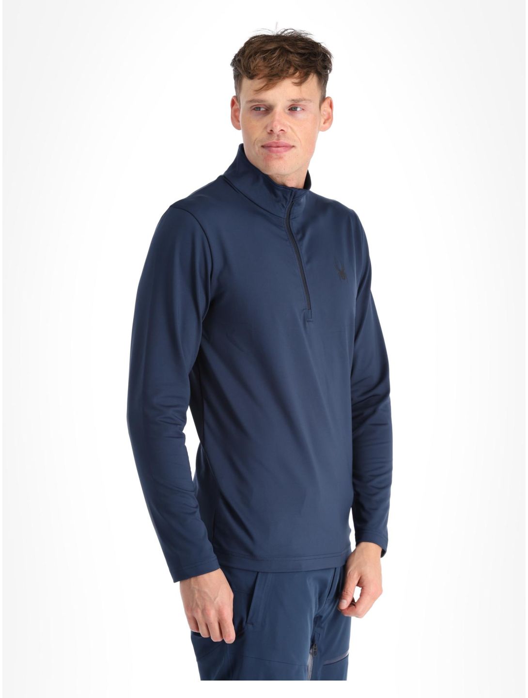 Spyder, Prospect 1/2 Zip maglione uomo True Navy blu 