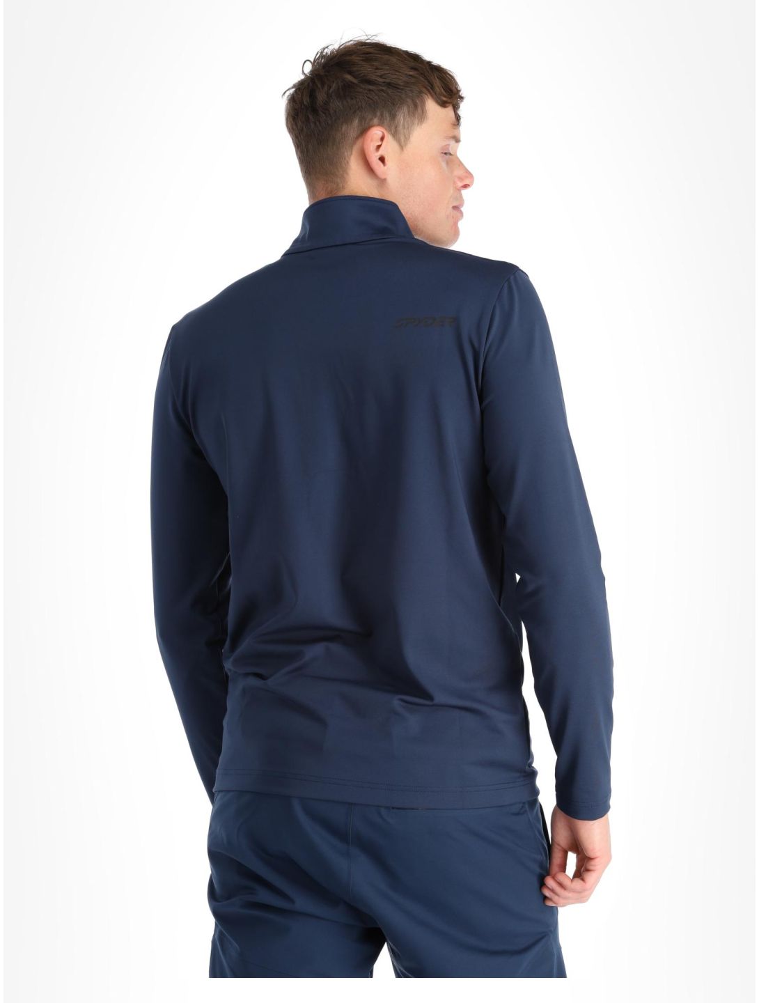 Spyder, Prospect 1/2 Zip maglione uomo True Navy blu 