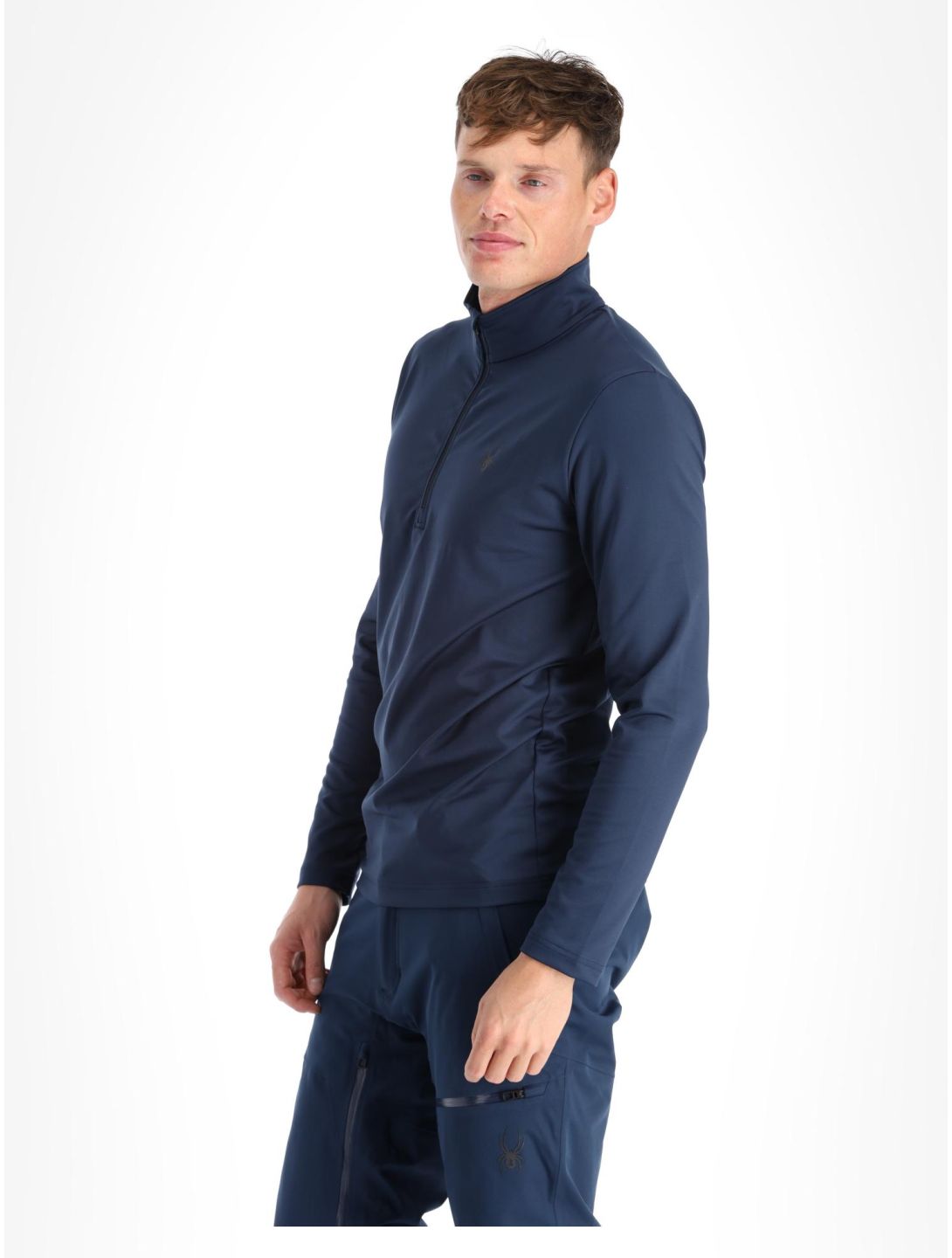 Spyder, Prospect 1/2 Zip maglione uomo True Navy blu 