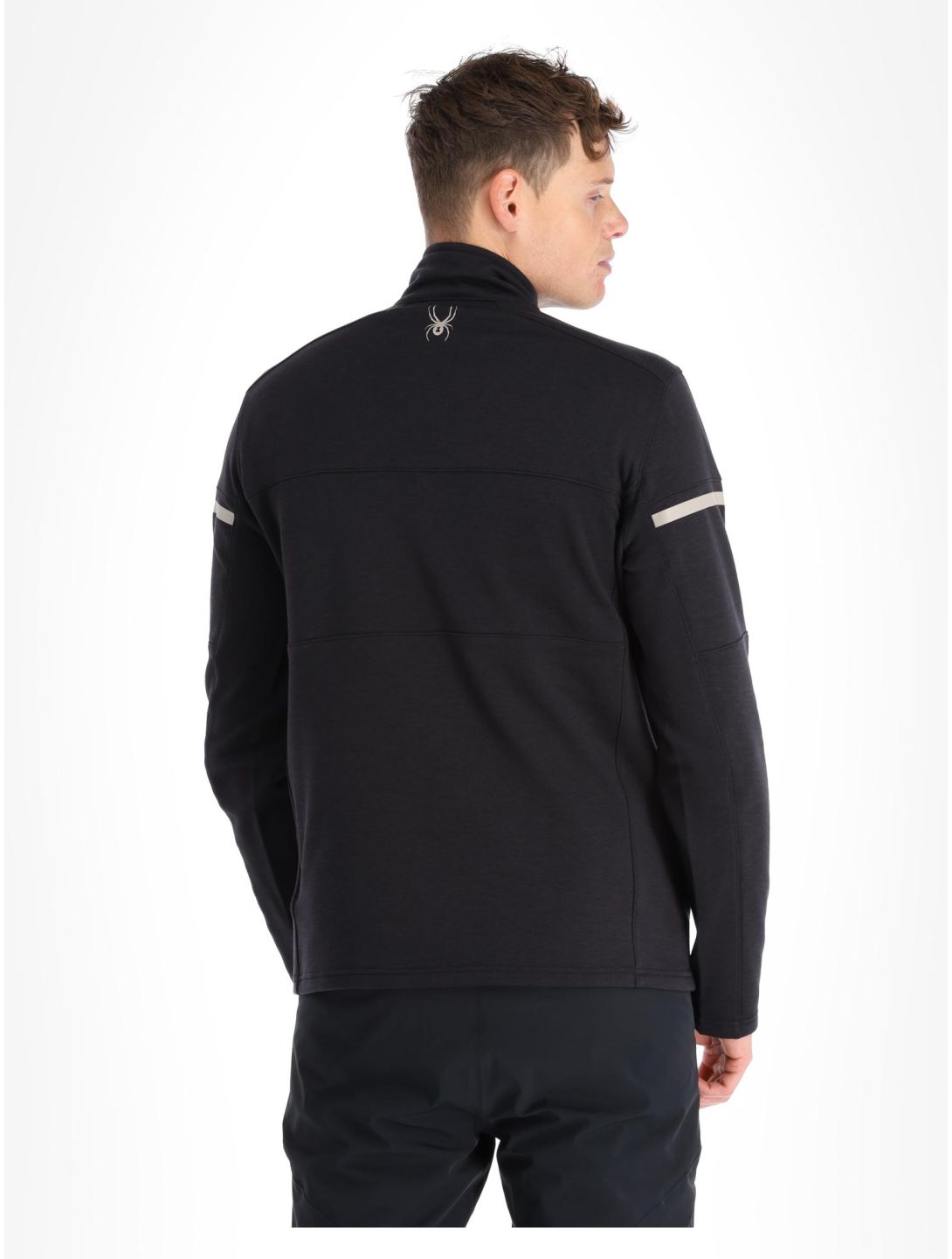 Spyder, Speed Fleece 1/2 Zip maglione uomo Black nero 