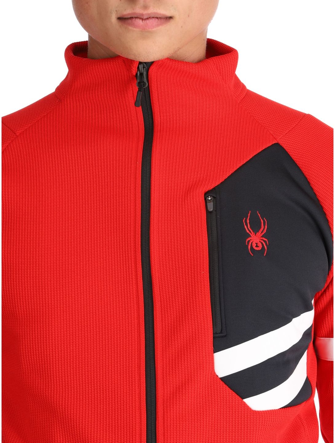 Spyder, Wengen Bandit gilet uomo Spyder Red rosso 