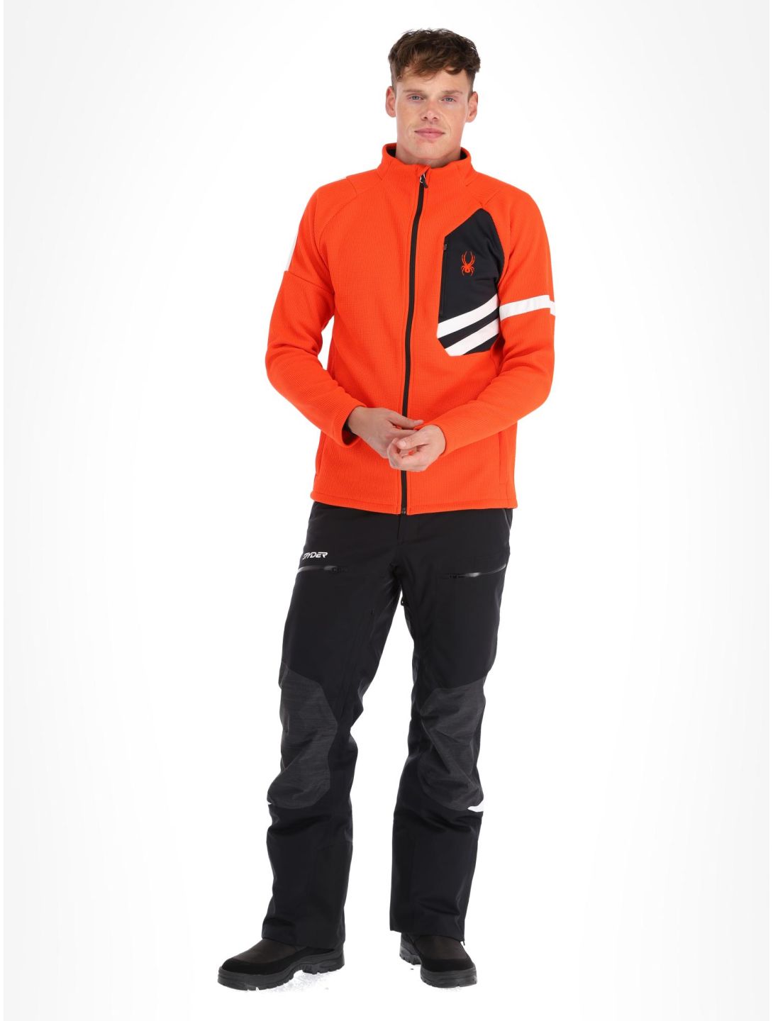 Spyder, Wengen Bandit gilet uomo Twisted Orange arancio 