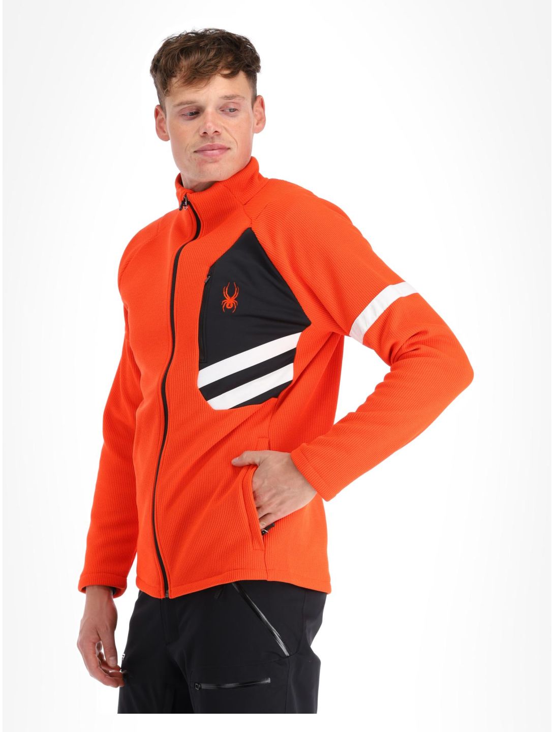 Spyder, Wengen Bandit gilet uomo Twisted Orange arancio 