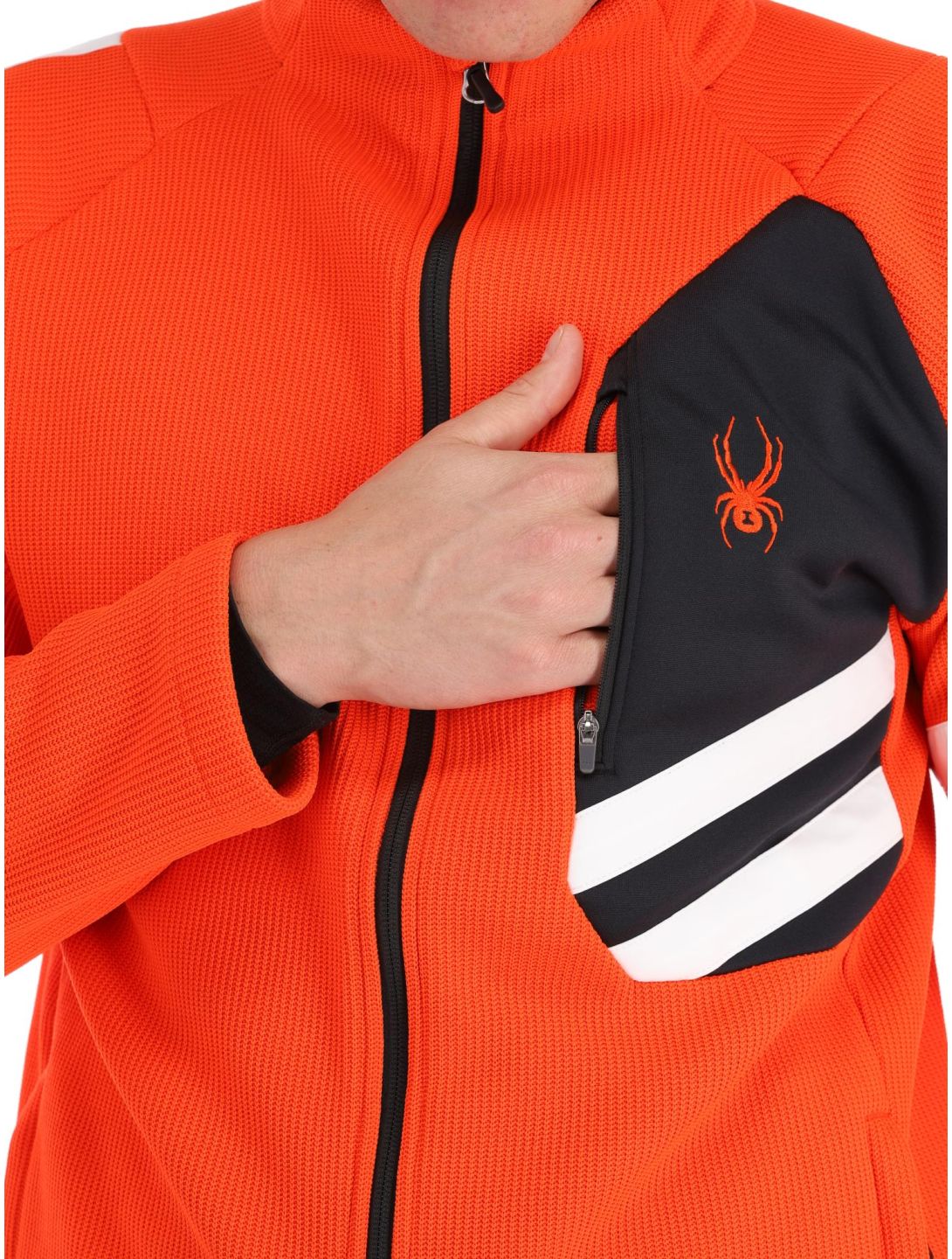 Spyder, Wengen Bandit gilet uomo Twisted Orange arancio 