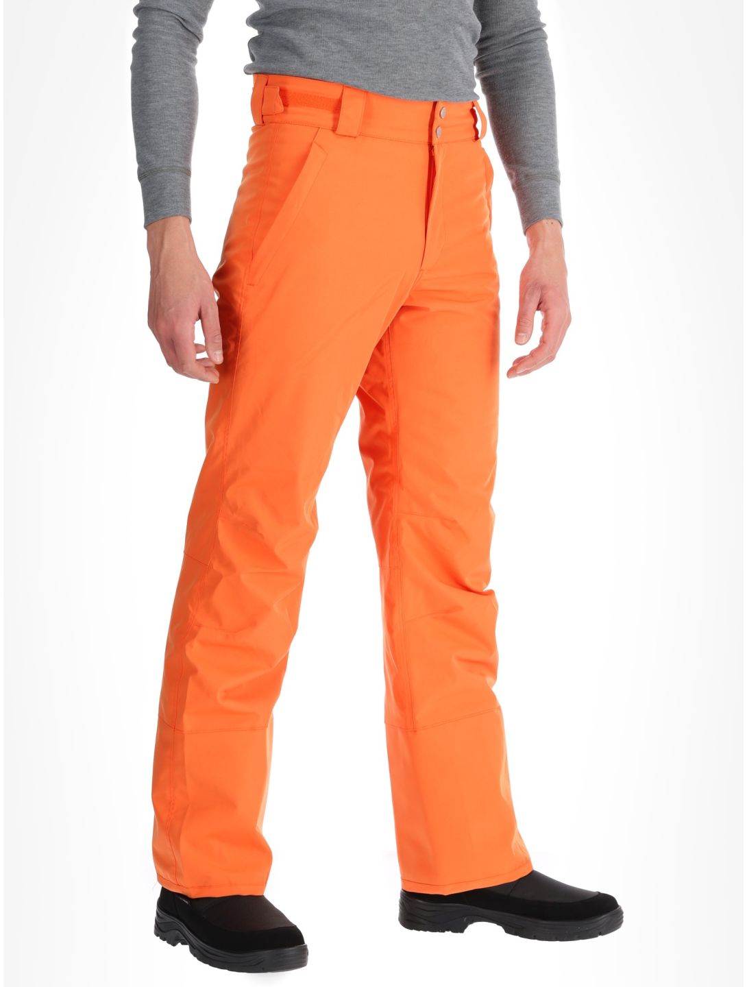 Sun Valley, Folks pantaloni da sci uomo Orange arancio 