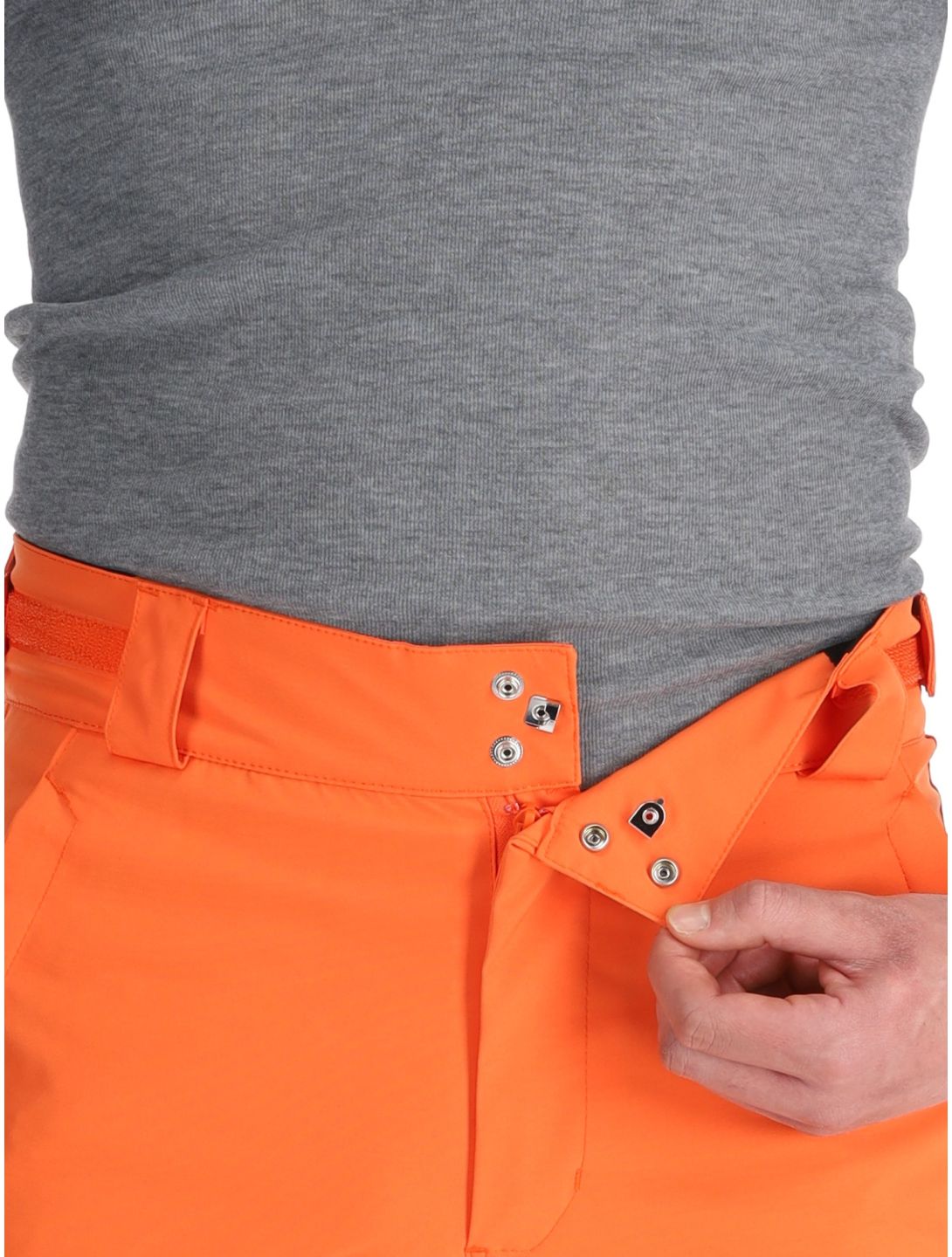 Sun Valley, Folks pantaloni da sci uomo Orange arancio 