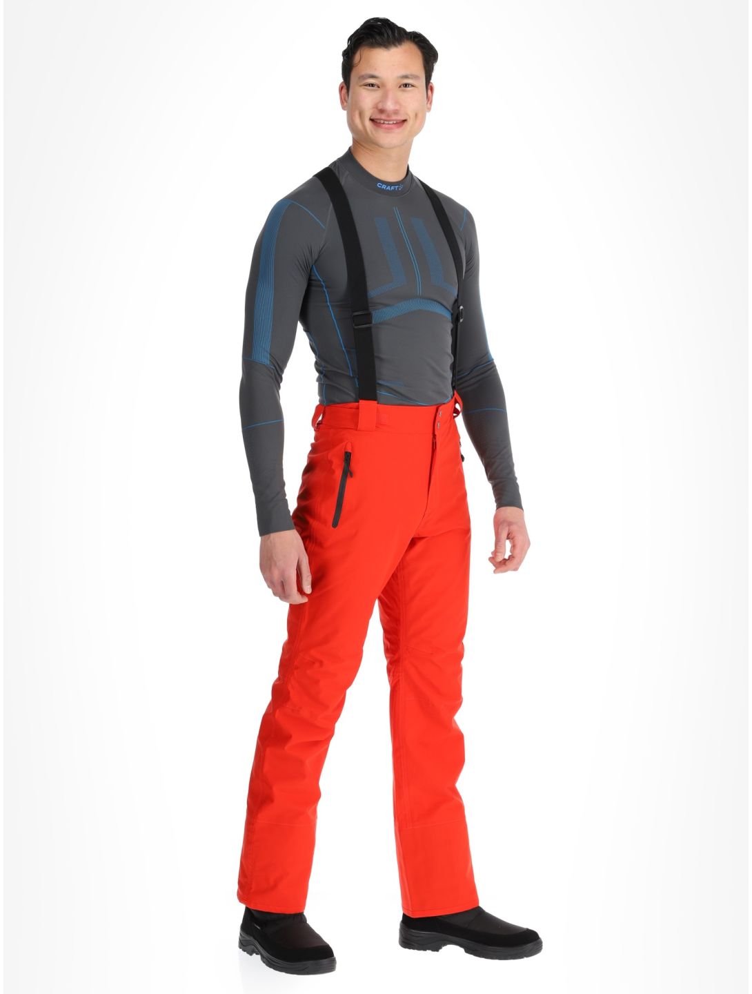 Sun Valley, Fuza pantaloni da sci uomo Rouge rosso 