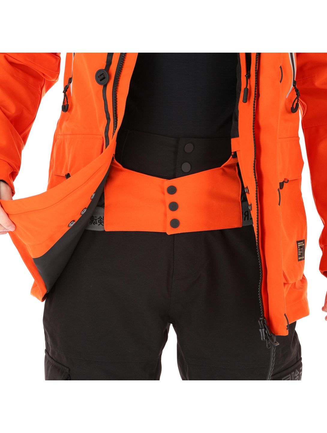 Superdry, Freestyle Jacket giacca sci uomo havana arancio 