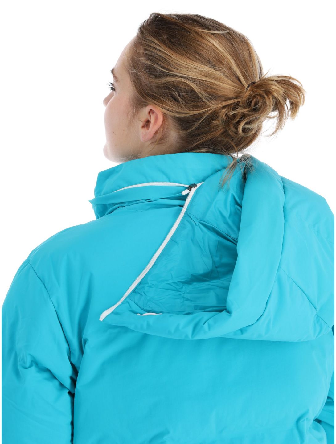 Superdry, Ski Boxy Puffer giacca sci donna Bali Blue blu 