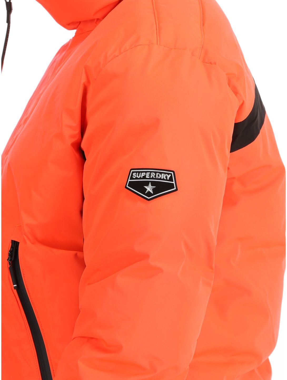 Superdry, Ski Slalom Puffer giacca sci donna Volcanic Coral rosa 