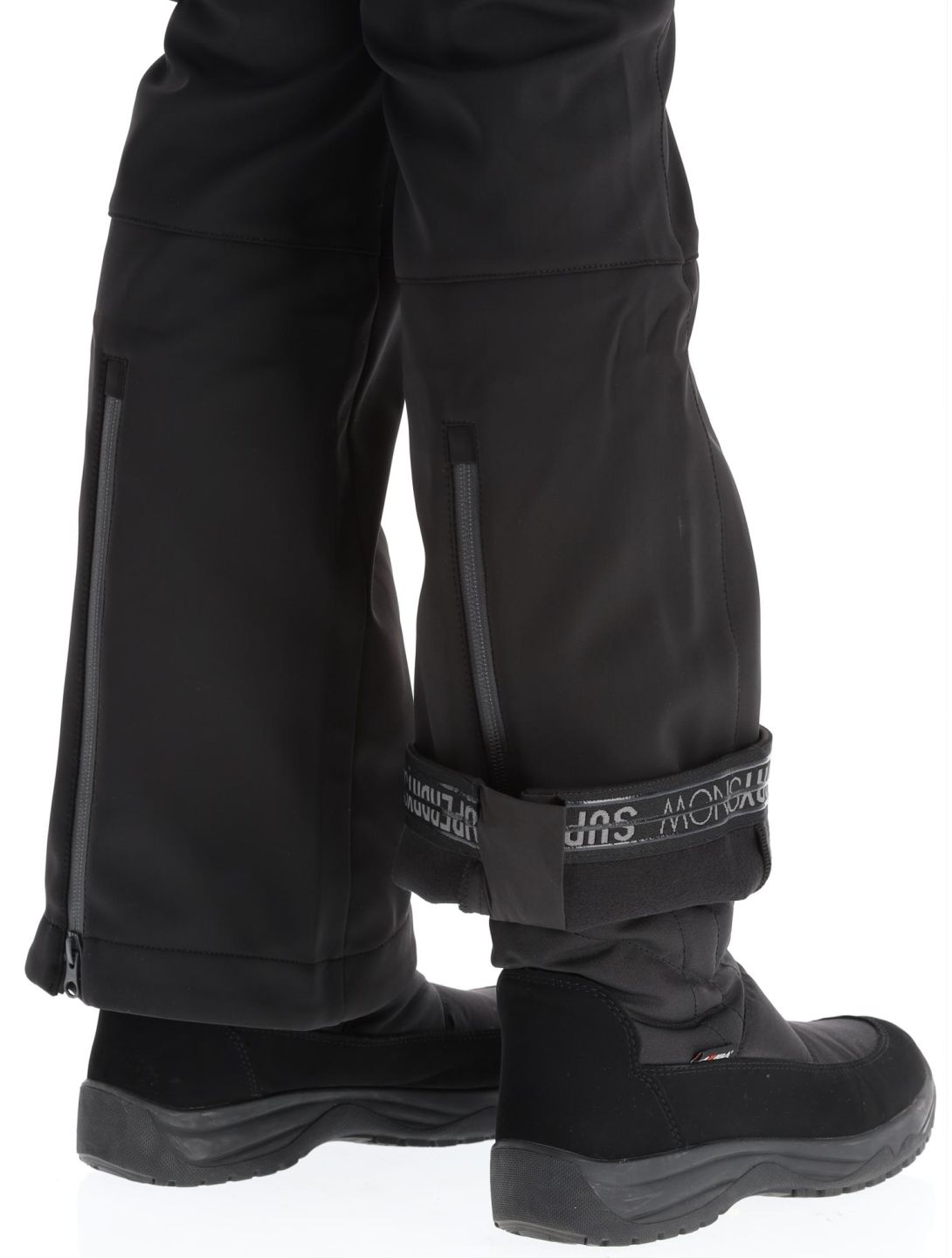 Superdry, Ski Softshell Slim pantaloni da sci softshell donna Black nero 