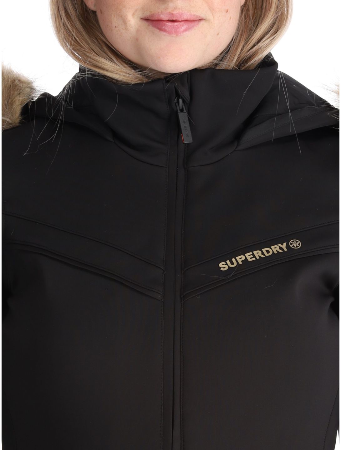 Superdry, Ski Suit completo sci donna Black nero 