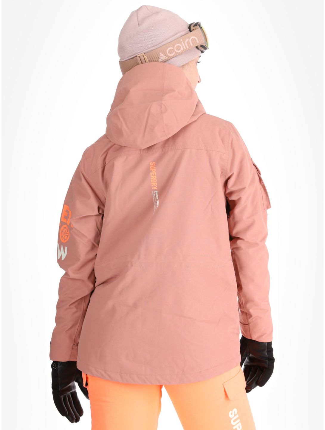 Superdry, Ski Ultimate Rescue giacca sci donna Ash Rose rosa 