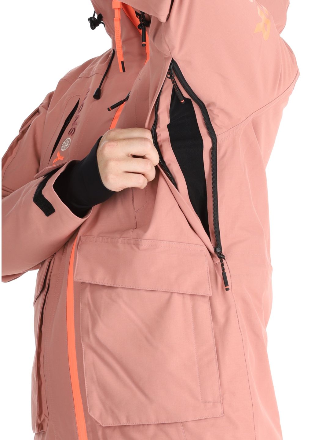 Superdry, Ski Ultimate Rescue giacca sci donna Ash Rose rosa 