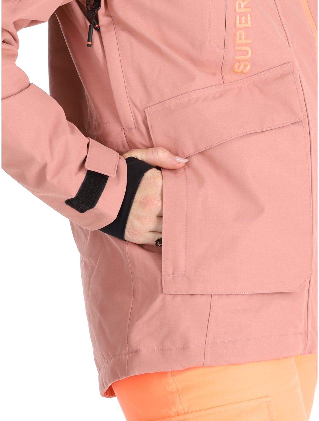 Superdry, Ski Ultimate Rescue giacca sci donna Ash Rose rosa 