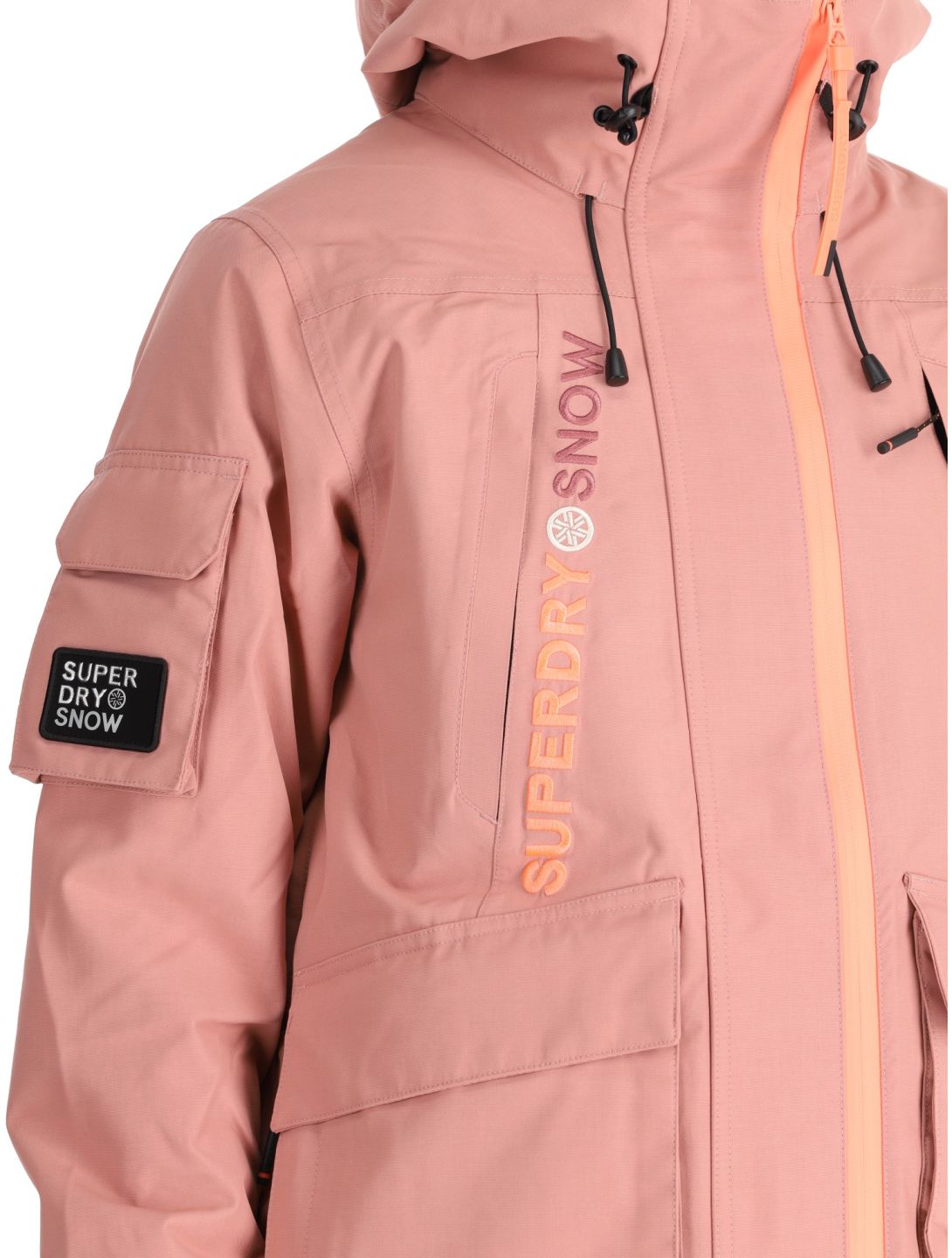 Superdry, Ski Ultimate Rescue giacca sci donna Ash Rose rosa 