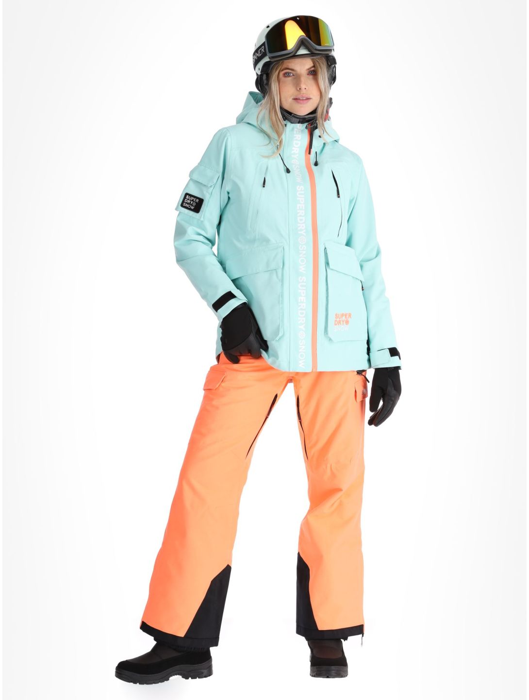 Superdry, Ski Ultimate Rescue giacca sci donna Cali Blue blu 