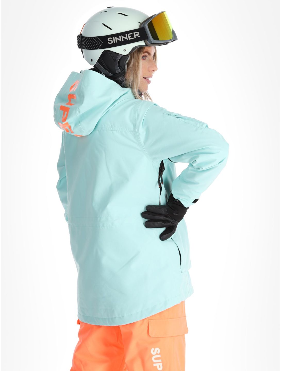 Superdry, Ski Ultimate Rescue giacca sci donna Cali Blue blu 