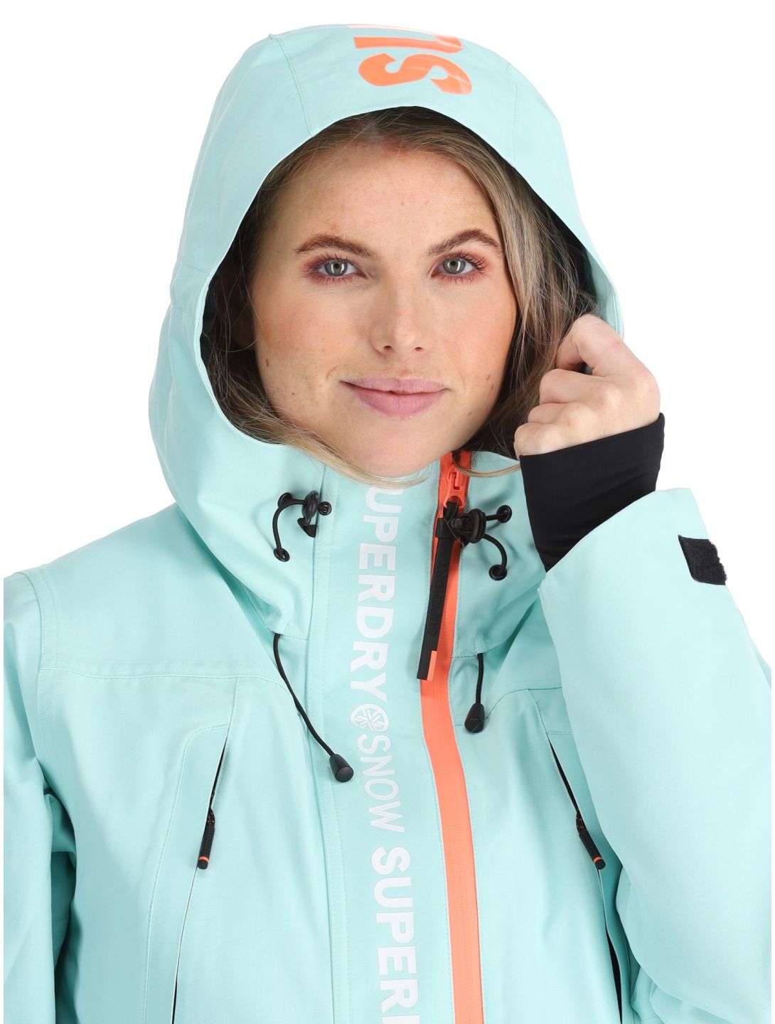 Superdry, Ski Ultimate Rescue giacca sci donna Cali Blue blu 