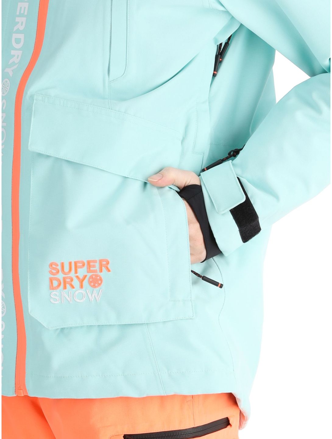 Superdry, Ski Ultimate Rescue giacca sci donna Cali Blue blu 