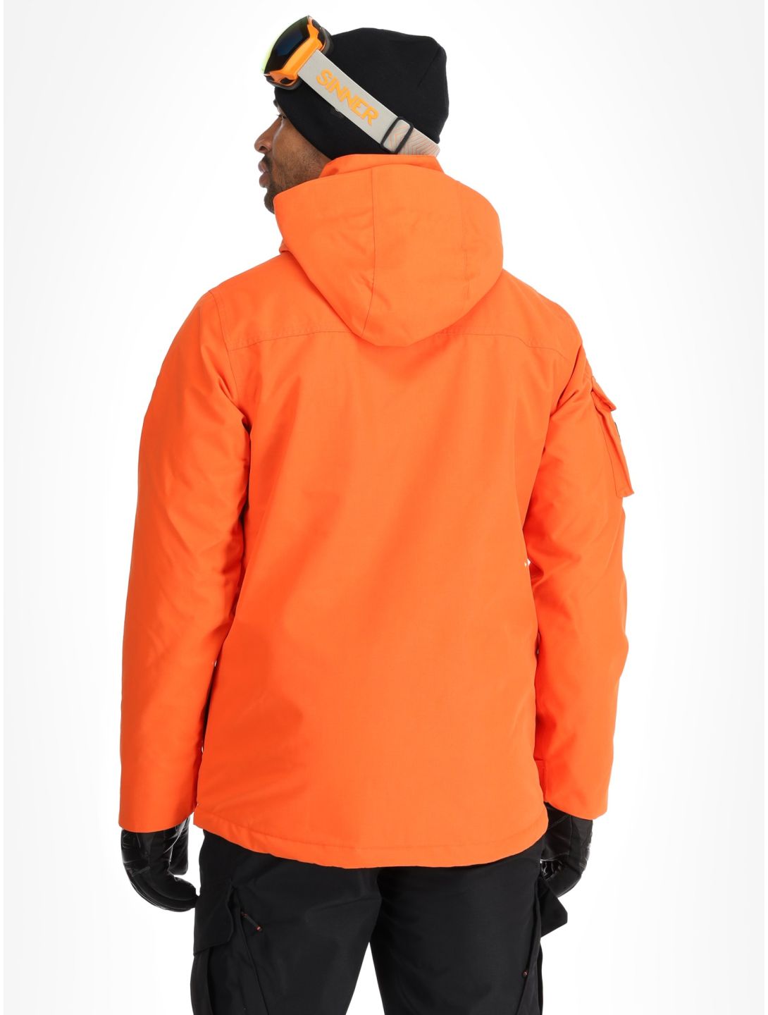 Superdry, Ski Ultimate Rescue giacca sci uomo Flame Orange arancio 