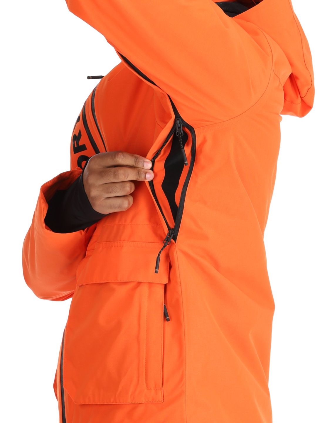 Superdry, Ski Ultimate Rescue giacca sci uomo Flame Orange arancio 