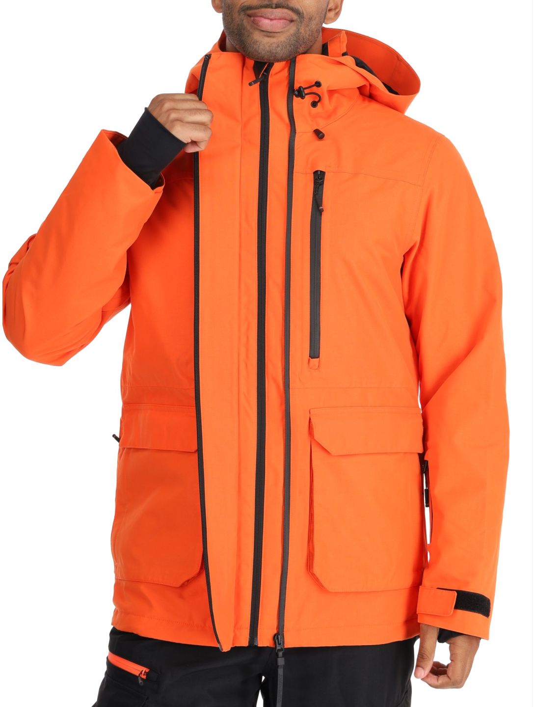 Superdry, Ski Ultimate Rescue giacca sci uomo Flame Orange arancio 