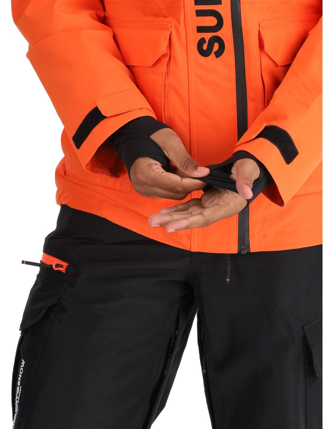 Superdry, Ski Ultimate Rescue giacca sci uomo Flame Orange arancio 