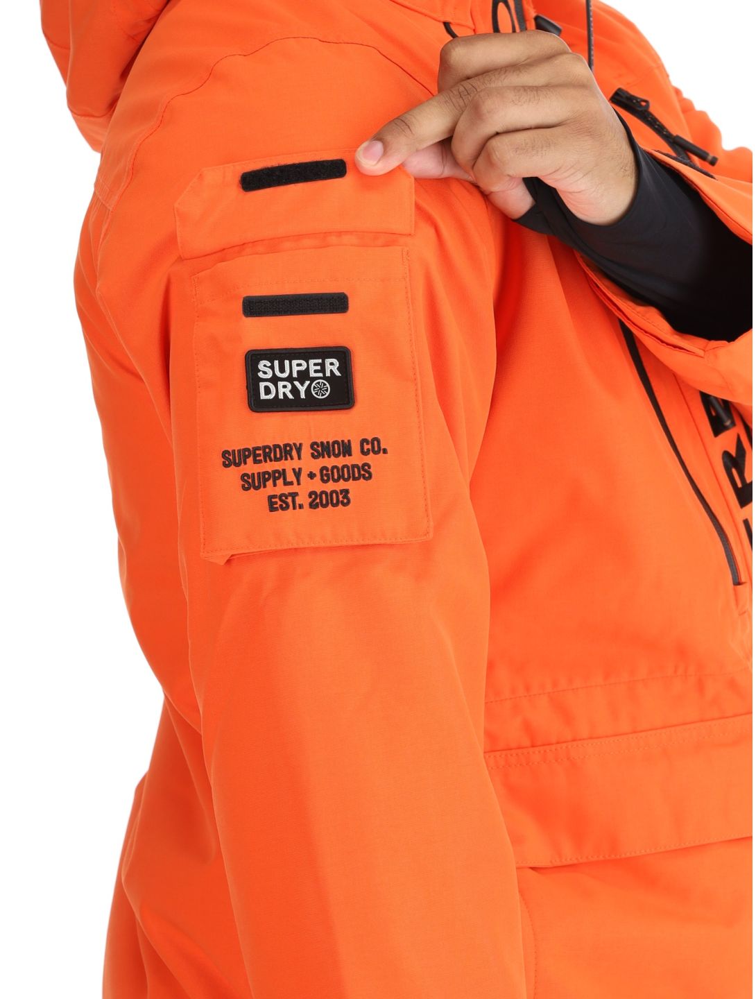 Superdry, Ski Ultimate Rescue giacca sci uomo Flame Orange arancio 