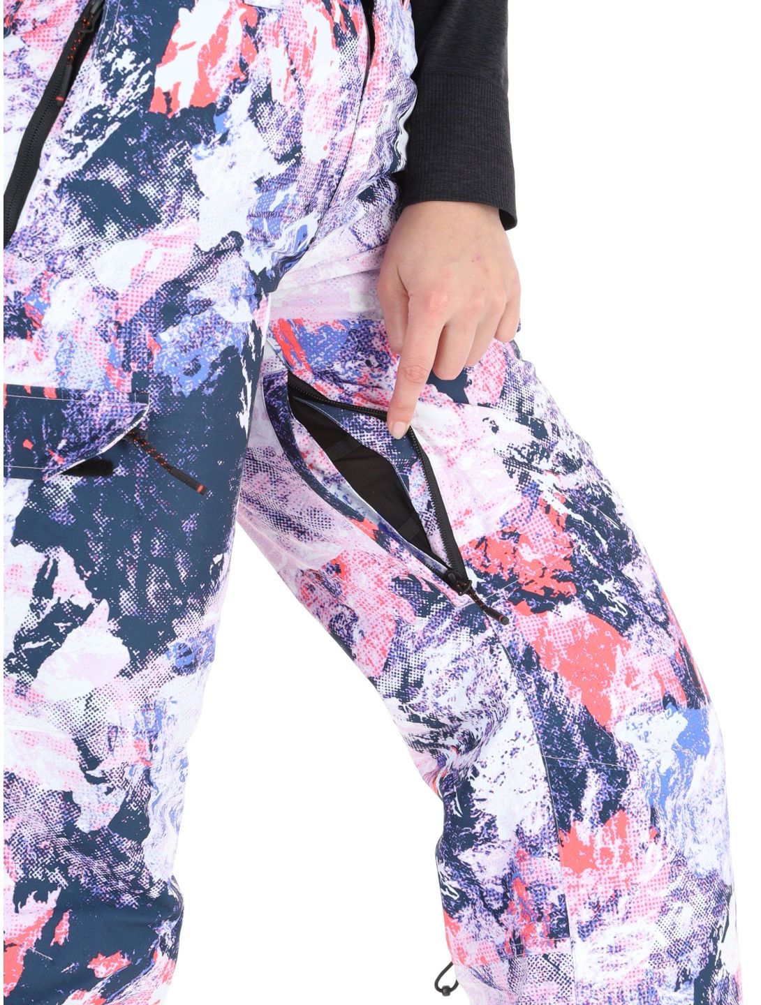 Superdry, Ski Ultimate Rescue pantaloni da sci donna Mountain Mesh Purple multicolorato, viola 