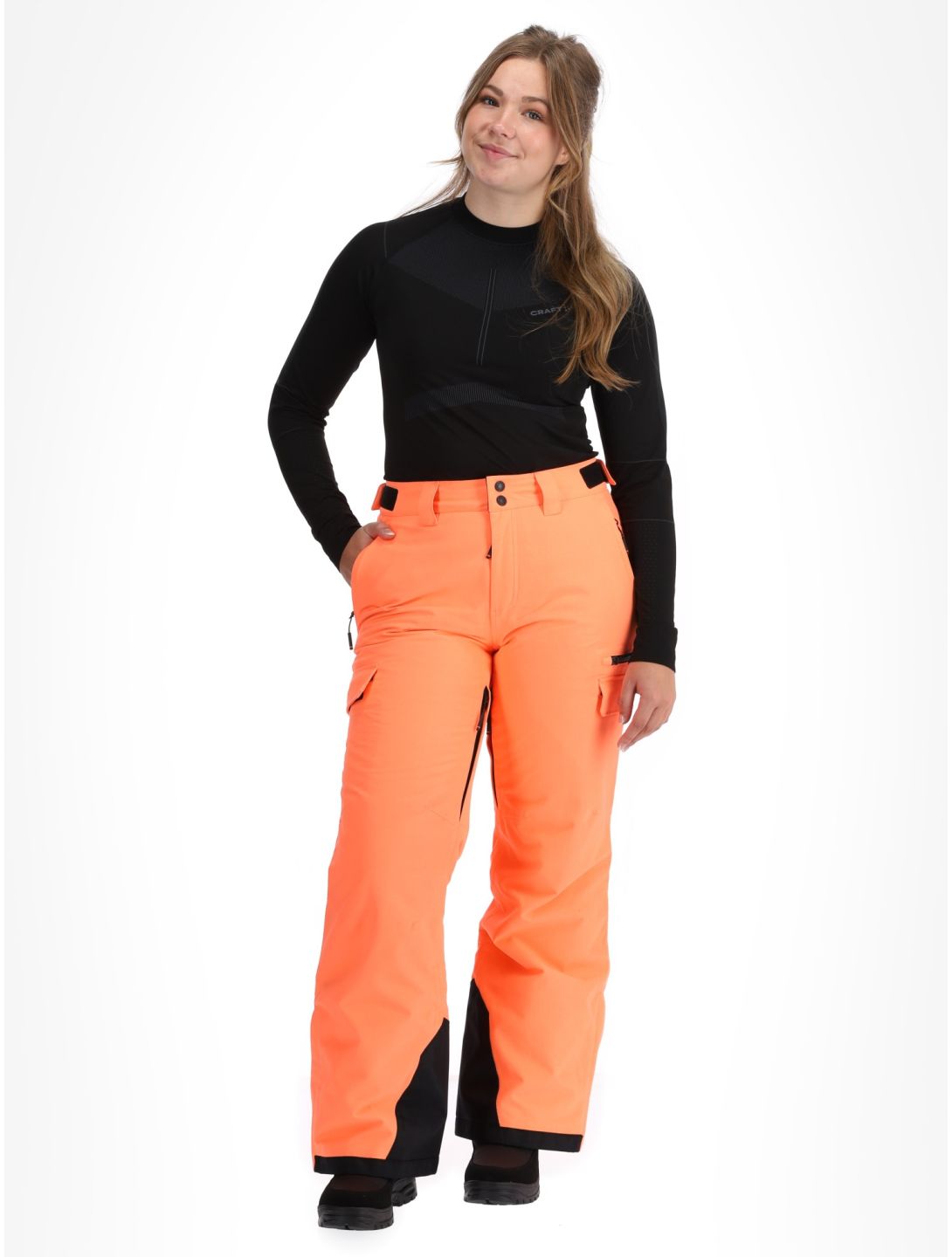 Superdry, Ski Ultimate Rescue pantaloni da sci donna Pastelline Coral rosa 