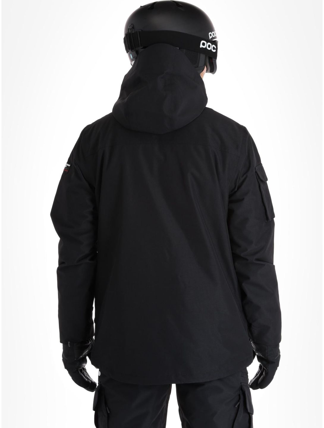 Superdry, Ski Ultimate Rescue giacca sci uomo Black nero 