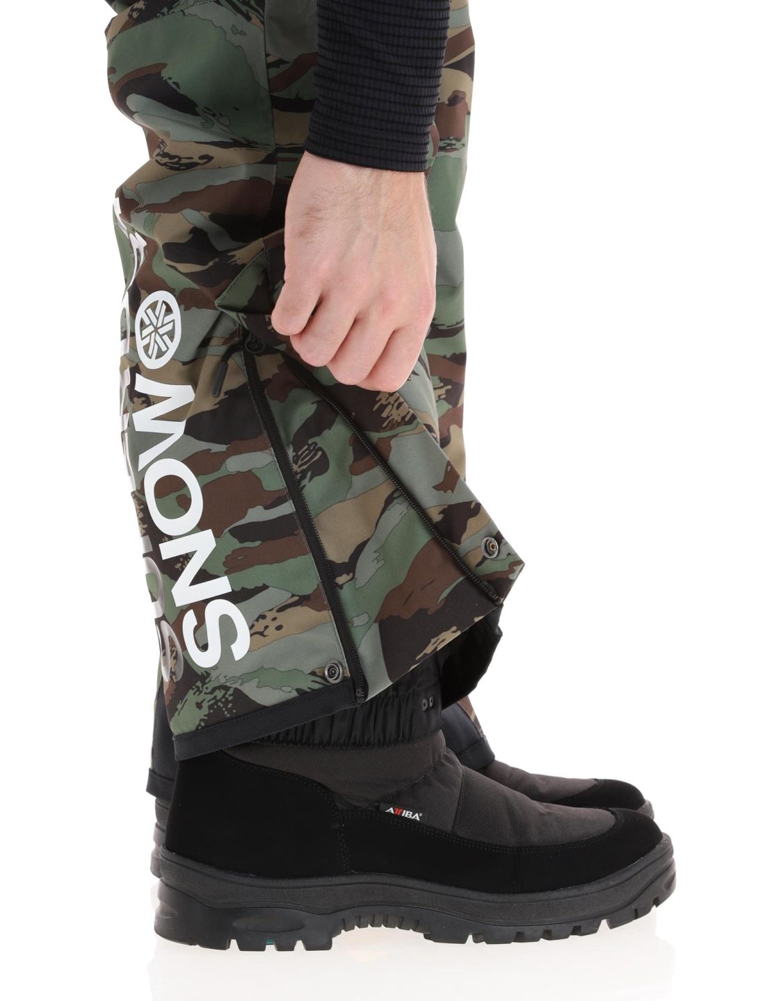 Superdry, Ski Ultimate Rescue pantaloni da sci uomo Woodland Green Camo verde 