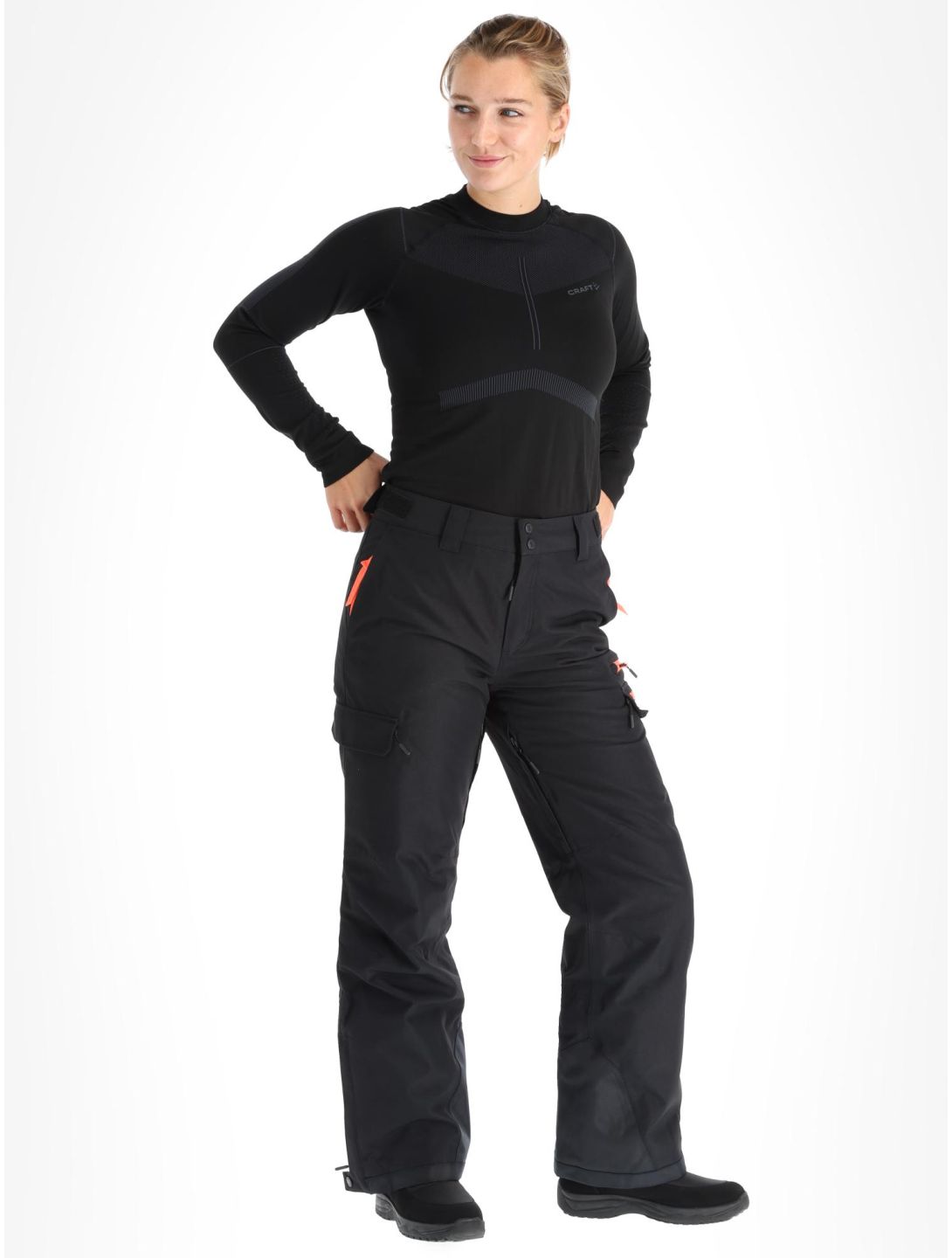 Superdry, Ski Ultimate Rescue pantaloni da sci donna Black nero 