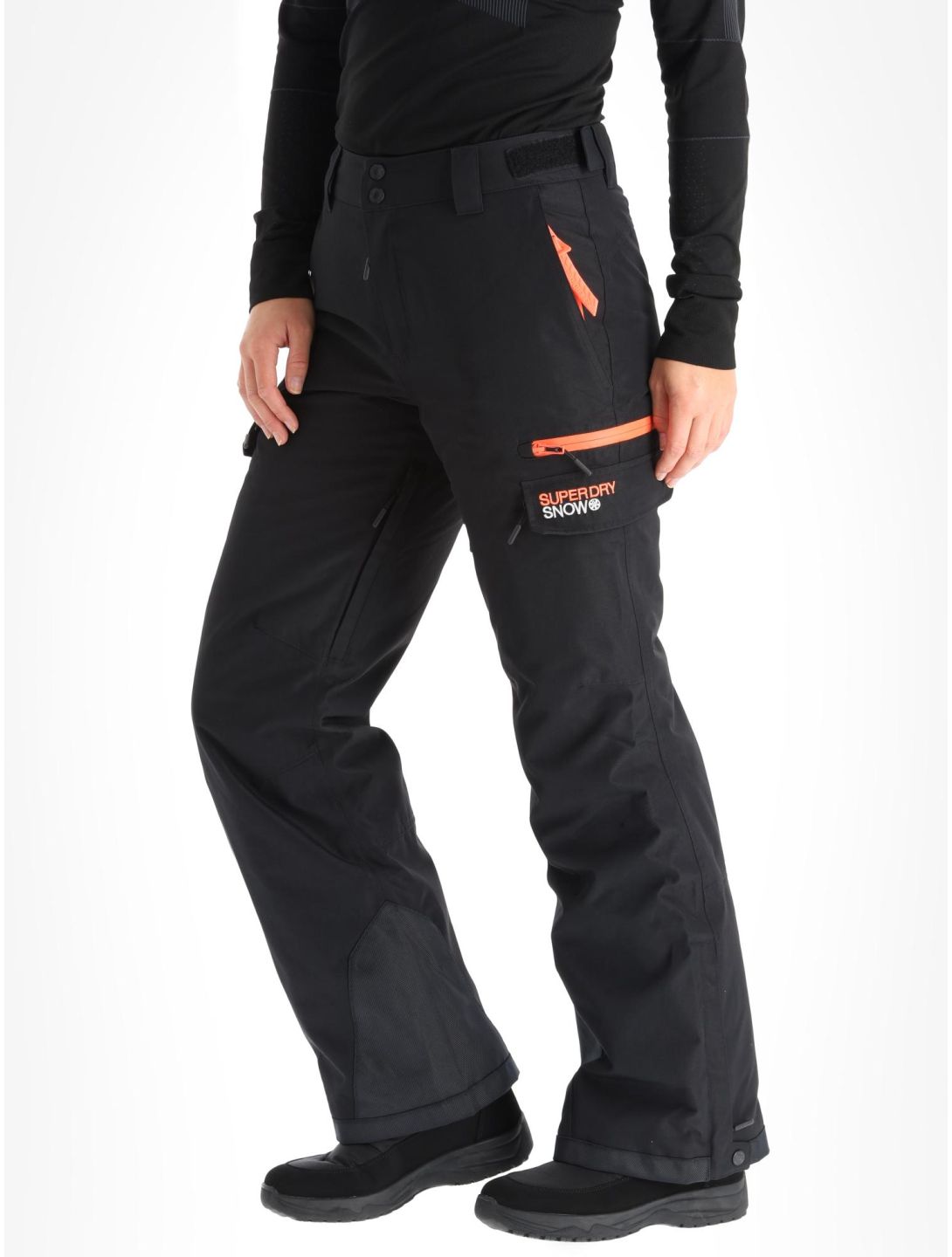 Superdry, Ski Ultimate Rescue pantaloni da sci donna Black nero 