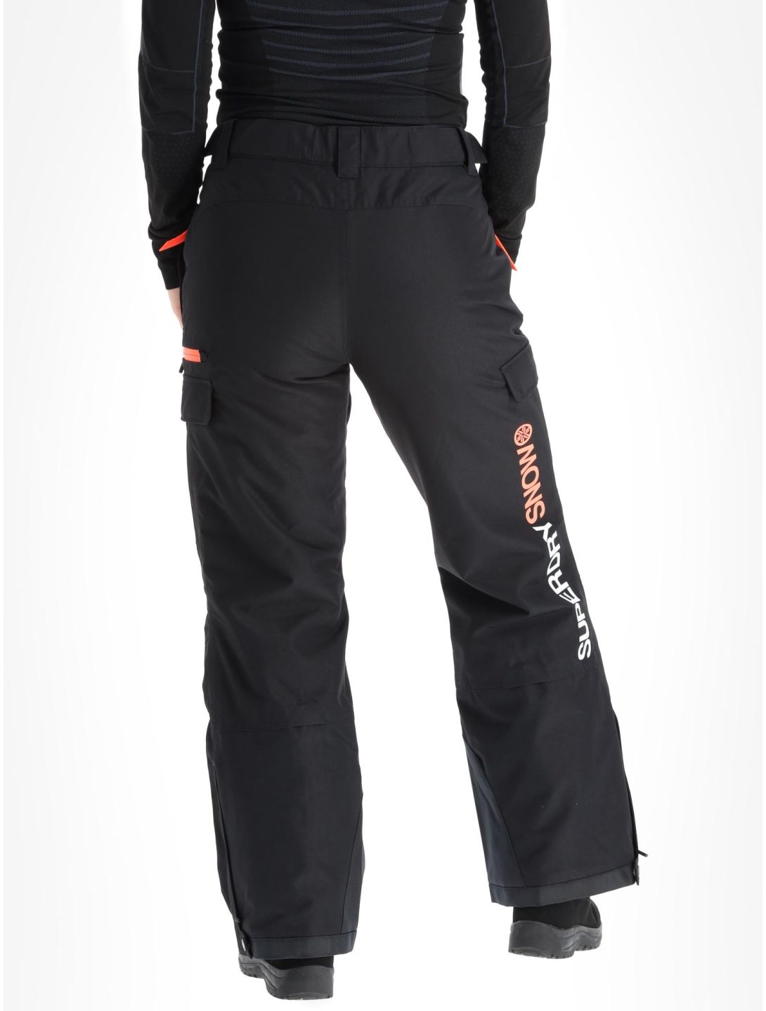 Superdry, Ski Ultimate Rescue pantaloni da sci donna Black nero 