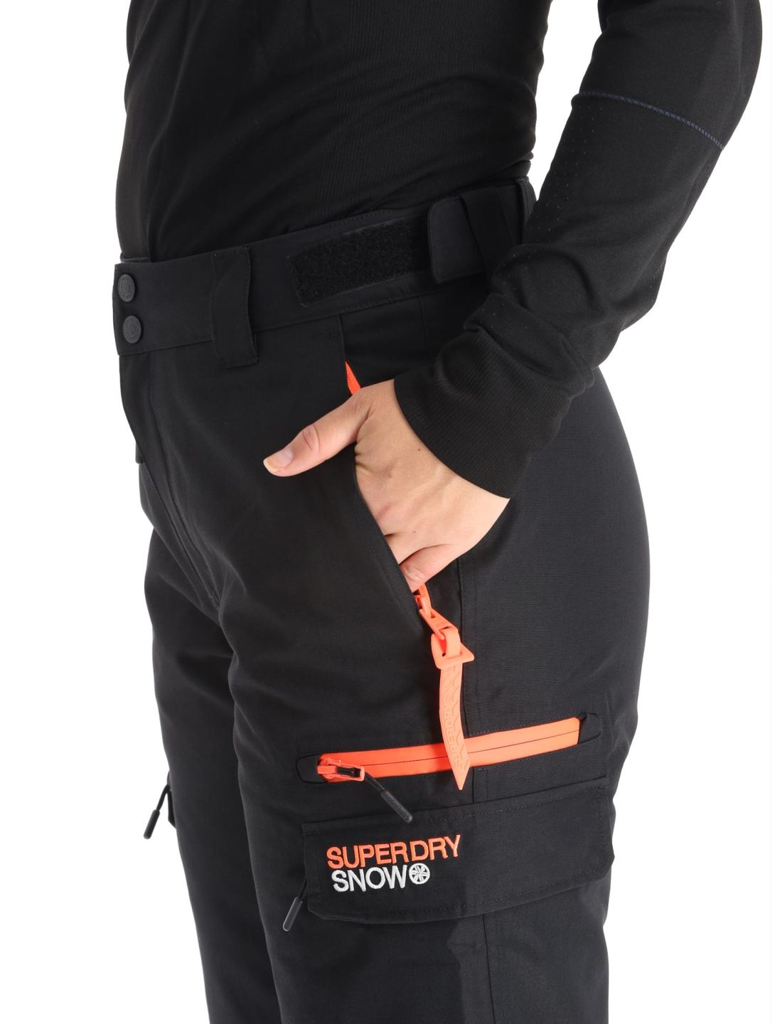 Superdry, Ski Ultimate Rescue pantaloni da sci donna Black nero 