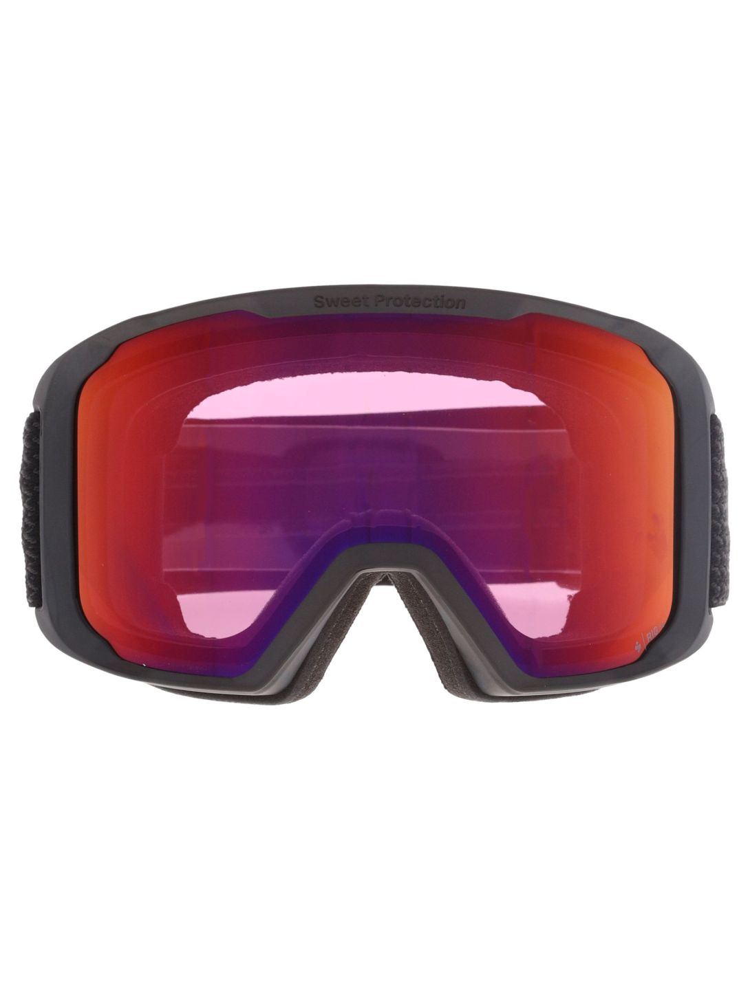 Sweet Protection, Durden RIG Reflect mascherina da sci unisex Bixbite / Matte Black / Black Trace nero, viola 