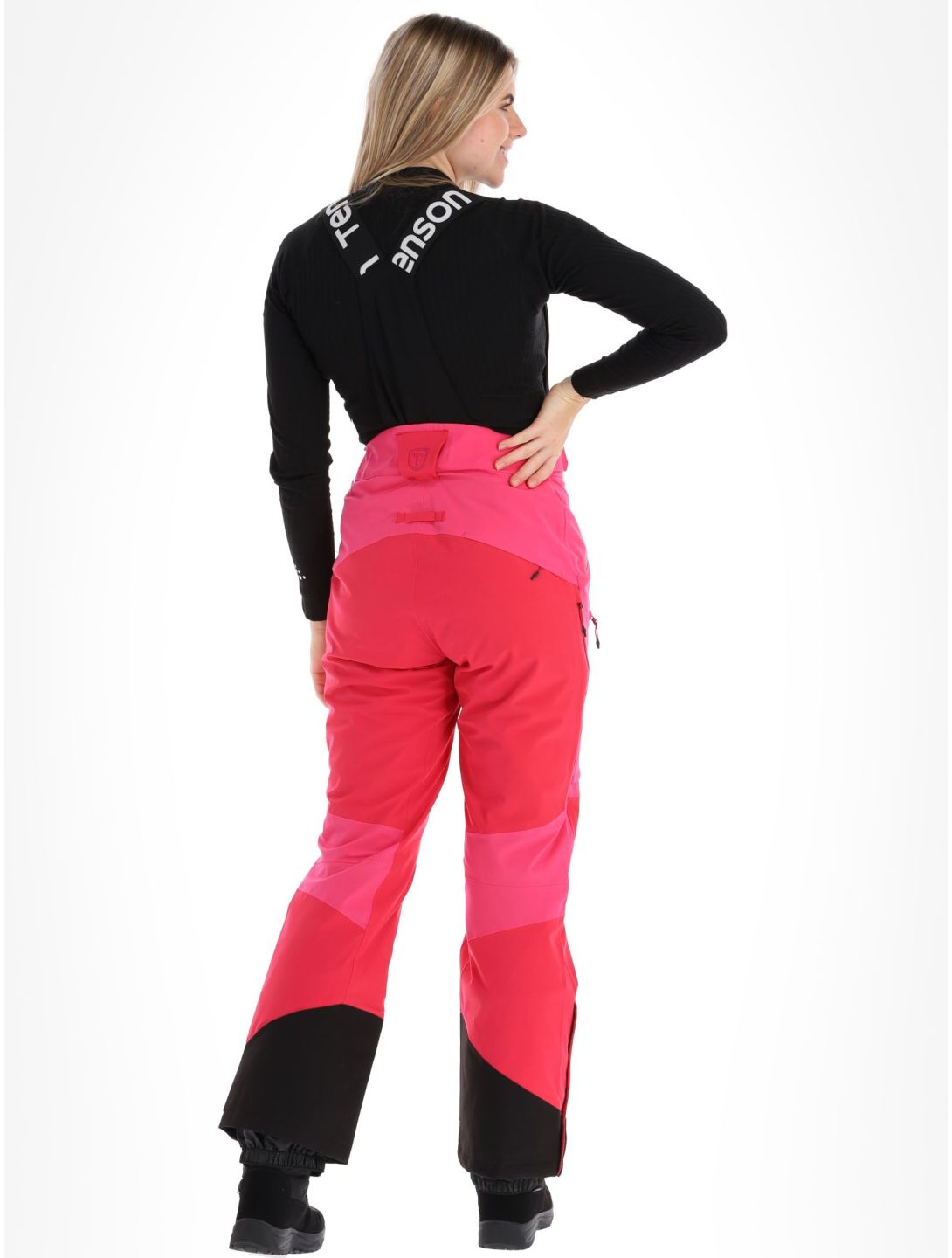 Tenson, Aerismo pantaloni da sci donna Cerise rosa 