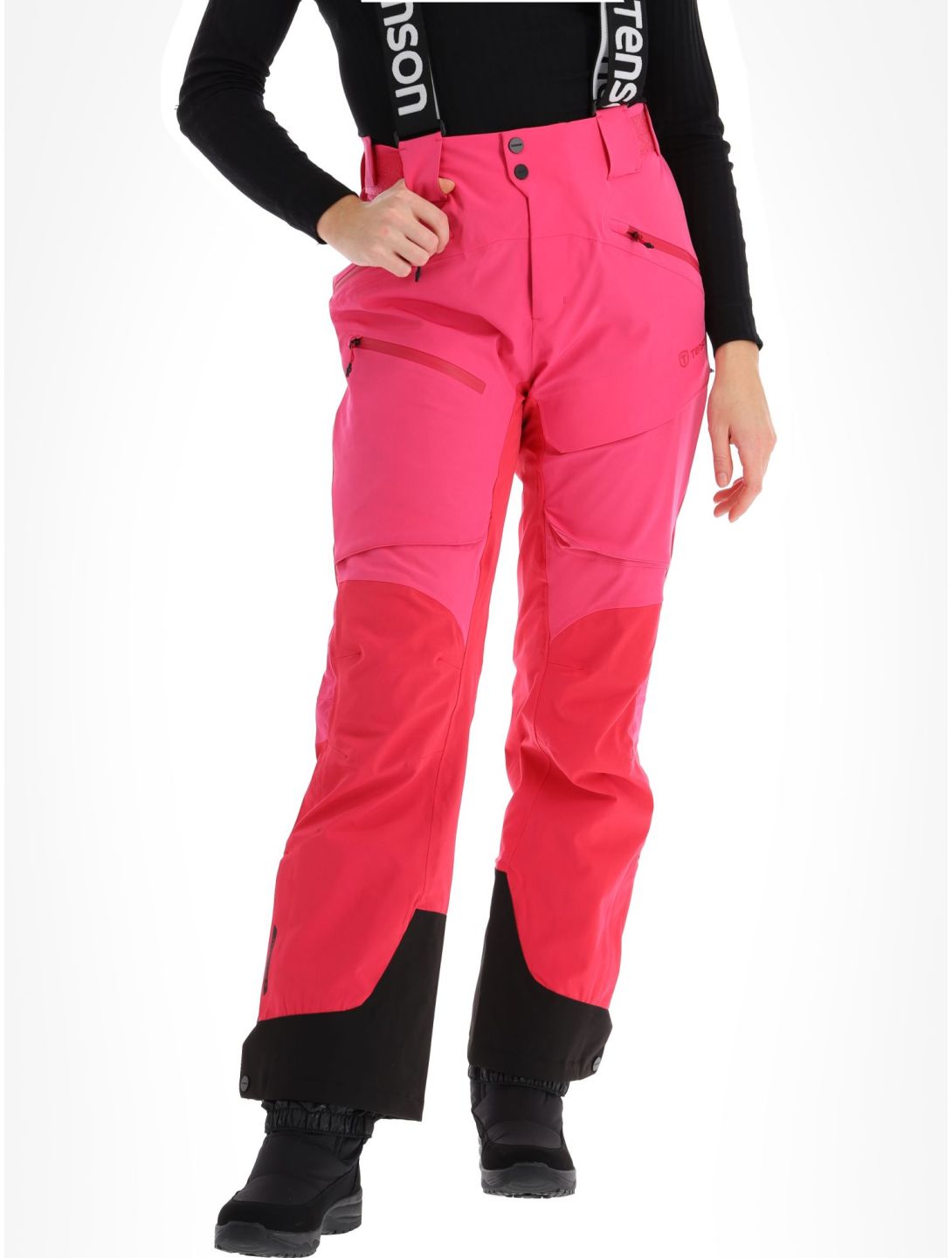 Tenson, Aerismo pantaloni da sci donna Cerise rosa 