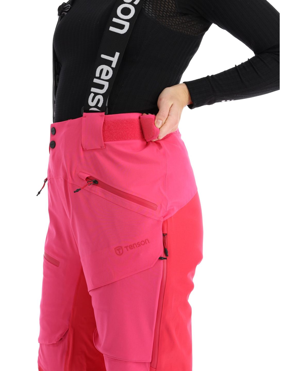 Tenson, Aerismo pantaloni da sci donna Cerise rosa 