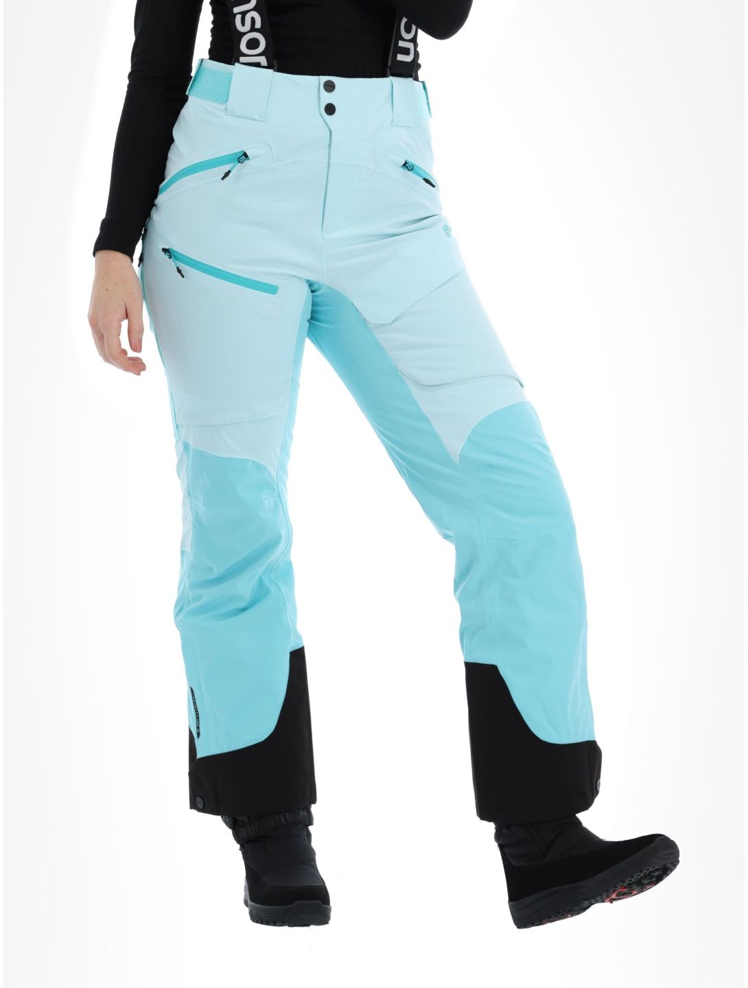 Tenson, Aerismo pantaloni da sci donna Light Turqoise Turquoise 