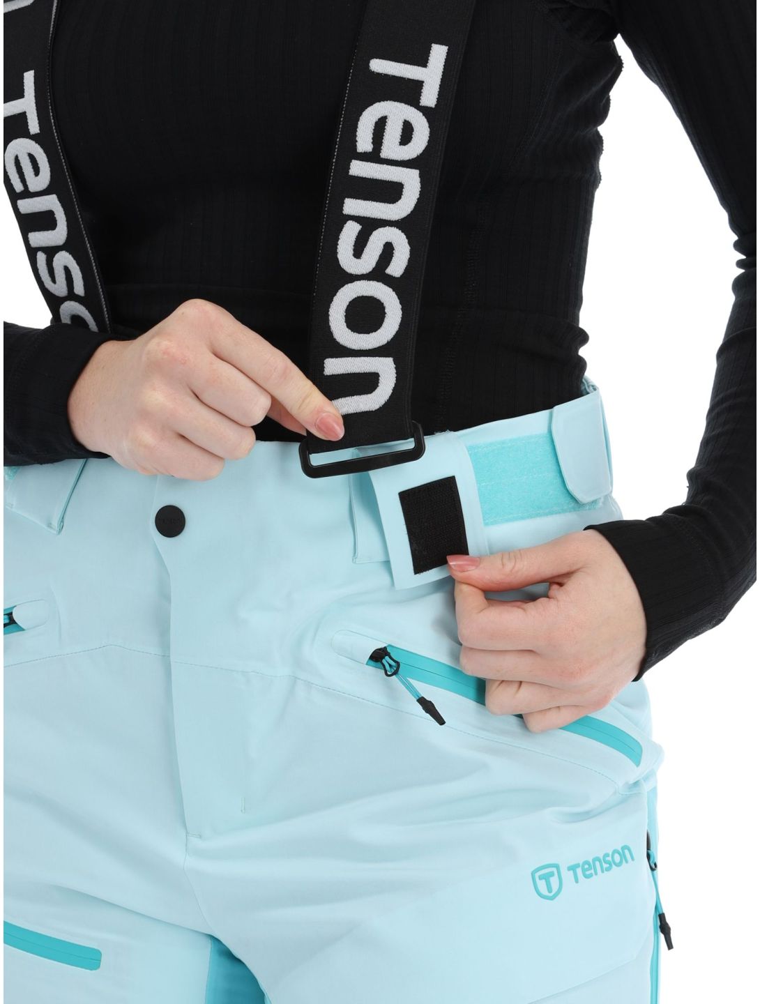 Tenson, Aerismo pantaloni da sci donna Light Turqoise Turquoise 