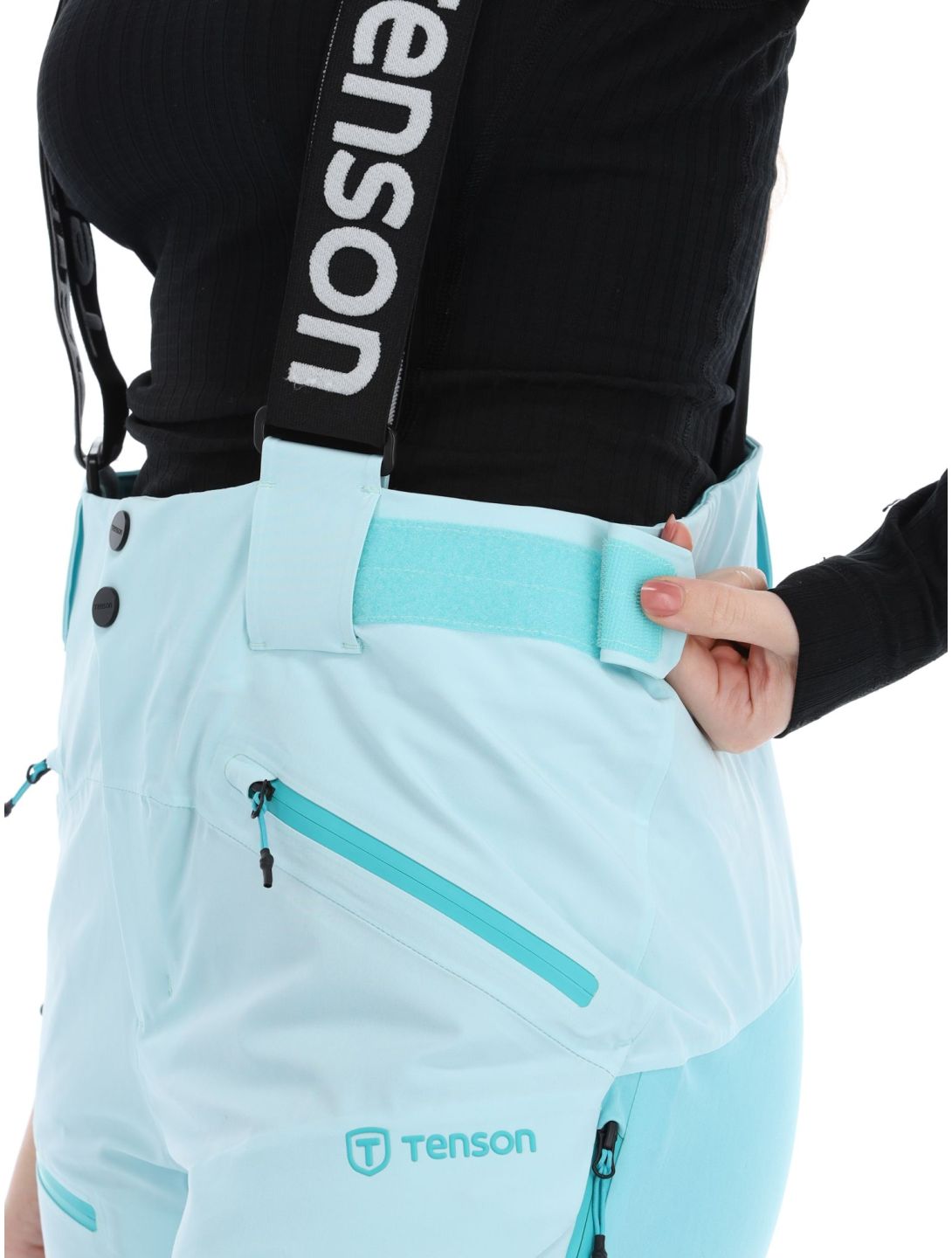 Tenson, Aerismo pantaloni da sci donna Light Turqoise Turquoise 