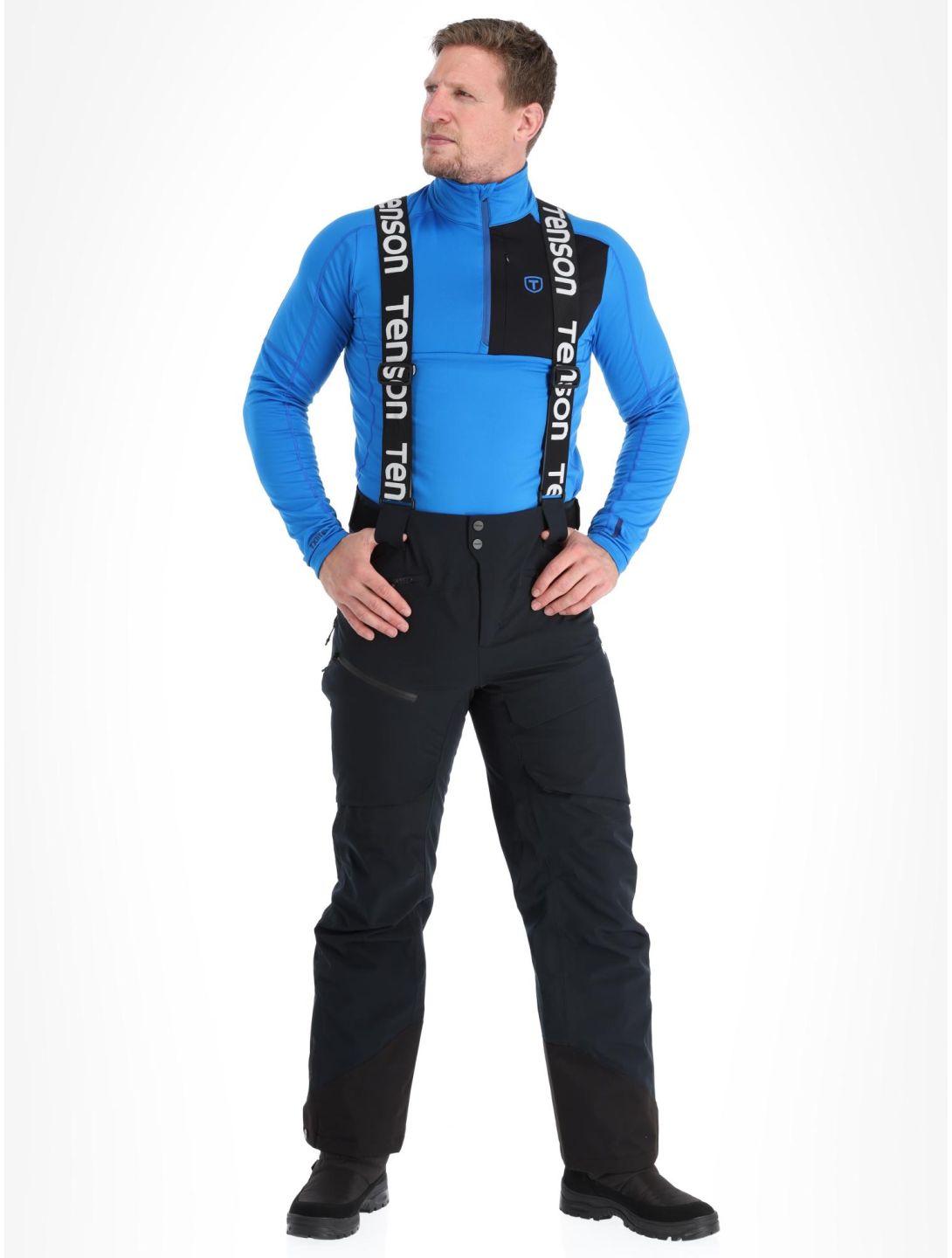 Tenson, Aerismo Ski pantaloni da sci uomo Black nero 